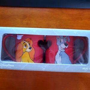 *New* Disney- Lady & Tramp Mug Set